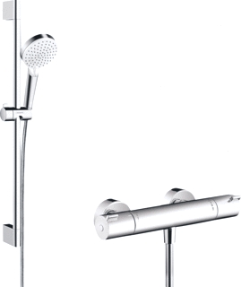 Douchethermostaatset / renovatieset Crometta Vario + Ecostat